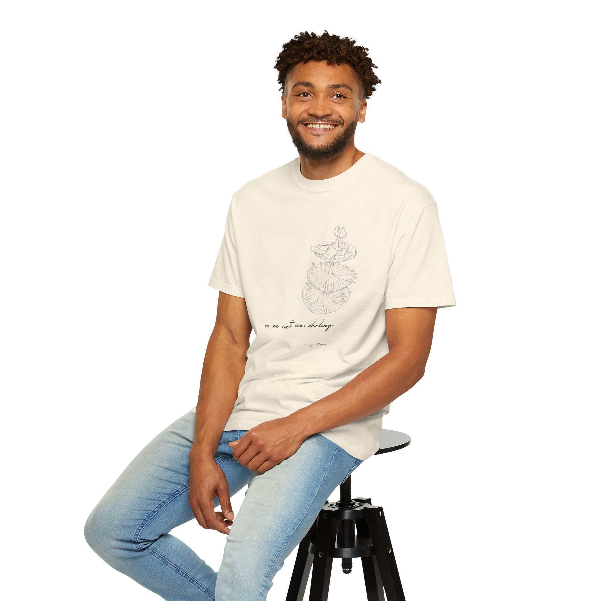 "On Ne Regrette Rien" French Tee